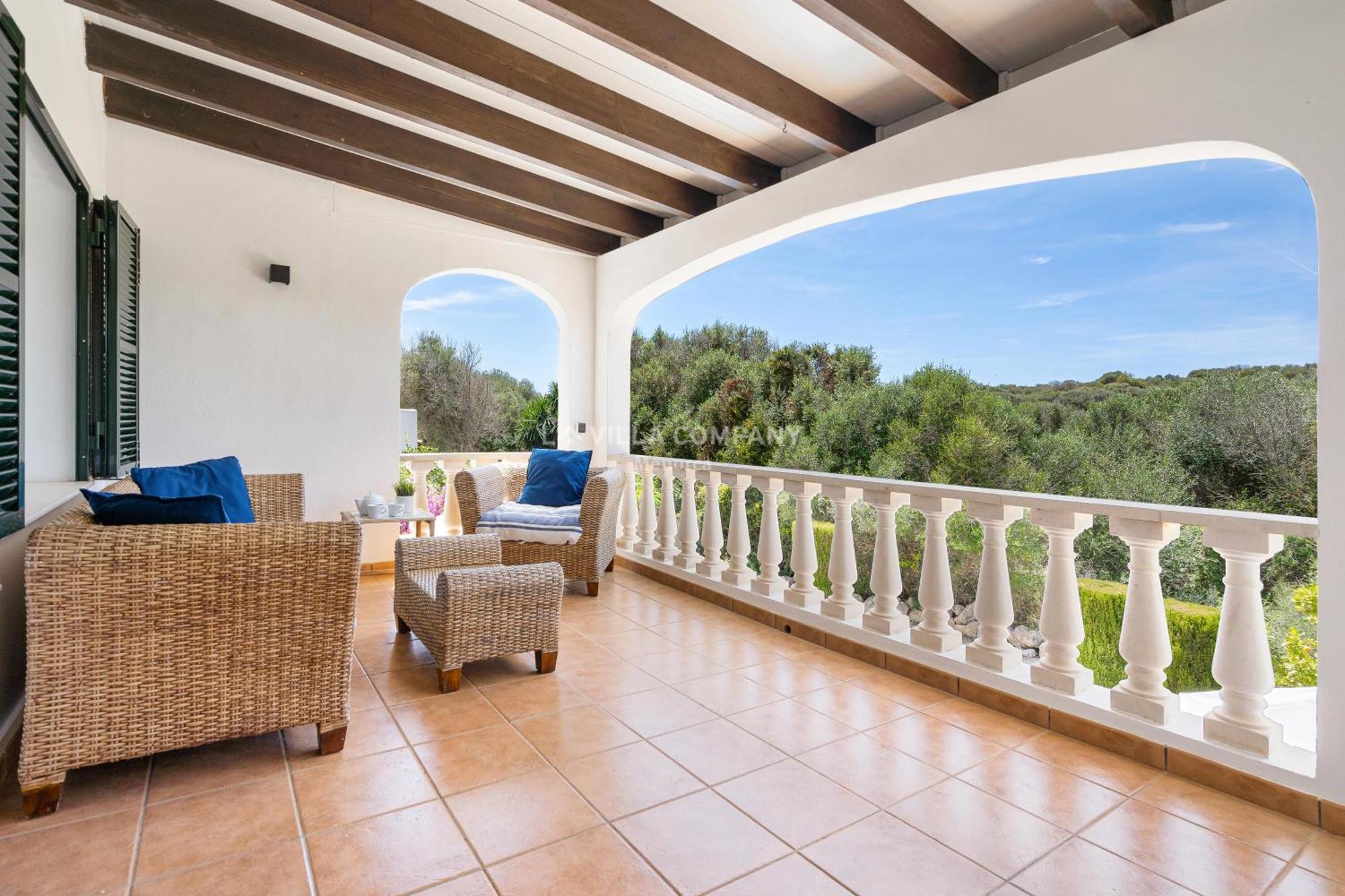 Villa Sylvia Cala En Porter  ภายนอก รูปภาพ
