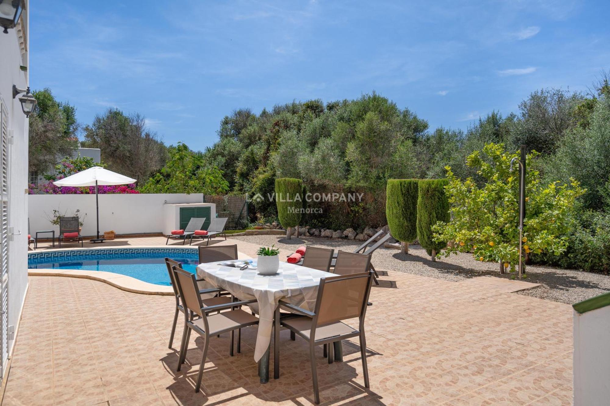 Villa Sylvia Cala En Porter  ภายนอก รูปภาพ